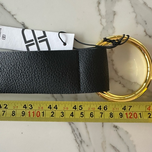 B-low the Belt black and gold belt NWT - Picture 5 of 5